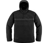 Icon PDX3, textile jacket waterproof M Black