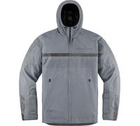 Icon PDX3, textile jacket waterproof XL Grey