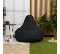 icon Recliner Indoor Outdoor Bean Bag Black Bean Bag Chair