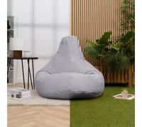 icon Recliner Indoor Outdoor Bean Bag Grey Bean Bag Chair