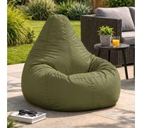 icon Recliner Indoor Outdoor Bean Bag Khaki Bean Bag Chair