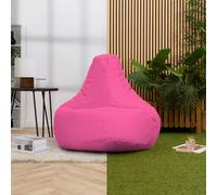 icon Recliner Indoor Outdoor Bean Bag Khaki Bean Bag Chair in Pink ICON Pink