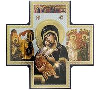 Icon Religious Our Lady Our Lady and child Jesus 15cms x 15cms