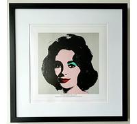 Icon Republic Andy Warhol Framed Elizabeth Taylor Print Banksy Pop Art
