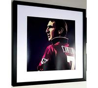 Icon Republic Eric Cantona - Manchester United -Luxury Framed Print-Graffiti Art-Mr Brainwash-Banksy-Pop art