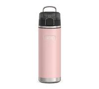 ICON Series by THERMOS Stainless Steel Water Bottle with Spout 24 Ounce, Sunset Pink
