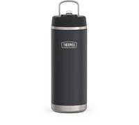 ICON SERIES BY THERMOS Stainless Steel Water Bottle with Straw Lid, 32 Ounce, Granite