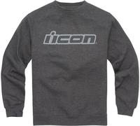 Icon Slant Crewneck Sweatshirt, grey, size M for Men