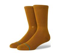 Stance Crew Sock - Icon (Gold/Canvas, Medium)