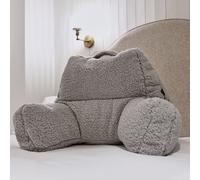 icon Soft Teddy Bear Cuddle Cushion Reading Support Pillow in Grey ICON Grey