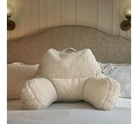 icon Soft Teddy Bear Cuddle Cushion Reading Support Pillow in Natural ICON Natural