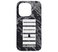 ICON | SOLiDSQUARE COLOR SILVER GRAY POLYCARBONATE COVERCASE Case for iPhone 15 Pro