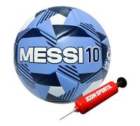 Icon Sports Argentine Football Association Lionel Messi Soccer Ball - AFA090BL Light Blue Size 5