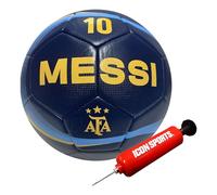 Icon Sports Official Argentine Football Association Lionel Messi Soccer Ball - AFA189BL Navy Size 5