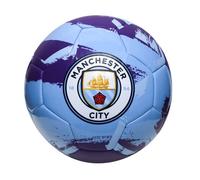 Icon Sports Official Licensed World Club Teams Regulation Junior Size 3 Soccer Ball | Manchester City, Brush