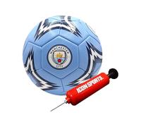 Icon Sports Official Manchester City FC Soccer Ball - MC154BLT White Size 3