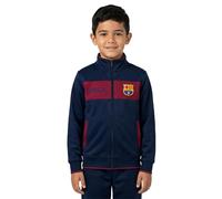 Icon Sports UEFA Champions League - Official Boy’s Casual Full Zip Up Track Jacket World Soccer Football Club Youth Top