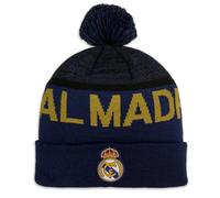 Icon Sports Unisex's 41bn Pom Beanie Hat, Real Madrid | Navy, One Size