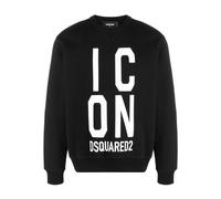 Icon Squared Cool Sweatshirt - male - Dsquared2 - Sweatshirts - Black - M - Sweatshirts & Hoodies M