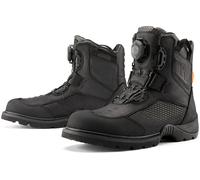 Icon Stormhawk, short boots waterproof 13 US Light Grey/Black