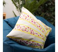 icon Sun & Rainbow Soleil Outdoor Cushion in White | Size: 43 cm x 43 cm ICON White 43 cm x 43 cm