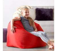 icon Teen Bean Bag Chair Grey Childrens Bean Bags in Red ICON Red