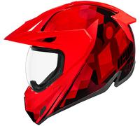Icon Variant Pro Ascension , adventure helmet XS Red/Black