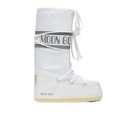 Icon White Nylon Boots - female - Moon Boot - Winter Boots - White - 6 UK - Shoes 6 UK
