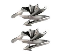 Iconic Angel and Devil Wings Matching Ring Open Band Adjustable Size Alloy Couple Her Matching Love Ring