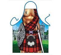 Iconic Aprons Braveheart Apron, Polyester, Multi-Colour, 79 x 56 x 0.1 cm