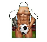 ICONIC APRONS Mens Sexy Novelty Apron,"Sexy Football Player,Front Print, Cooking Apron,BAKEWARE Apron,Summers BBQ, AS ON TV,Adult