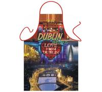ICONIC APRONS, NOVLETY DUBLIN APRON, IRISH NOVELTY APRON, BBQ, KITCHEN APRON,COOKING APRON, IRISH COSTUME,GIFT