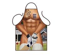 Iconic Aprons Sexy Cricketer Apron, Polyester, Multi-Colour, 79 x 56 x 0.1 cm
