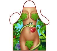 Iconic Aprons Sexy Eve Apron, Polyester, Multi-Colour, 79 x 56 x 0.1 cm