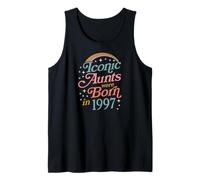 Iconic Aunts were Born in 1997 Birth Year Birthday Party Tank Top