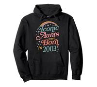 Iconic Aunts Were Born In 2003 Birth Year Birthday Party Pullover Hoodie