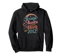 Iconic Aunts Were Born In 2012 Birth Year Birthday Party Pullover Hoodie
