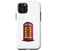 Iconic British Red Phone Booth Graphic Case for iPhone 11 Pro