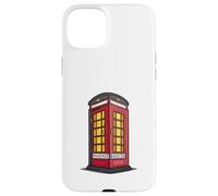 Iconic British Red Phone Booth Graphic Case for iPhone 15 Plus