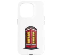 Iconic British Red Phone Booth Graphic Case for iPhone 15 Pro