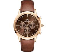 Iconic Chronograph St Mawes - female - Daniel Wellington - Watches - Brown - ONE SIZE - Accessories ONE SIZE