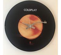 Iconic Coldplay vinyl record wall clock