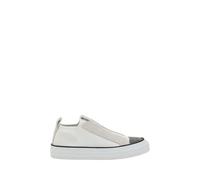 Iconic Embellished Trainers for Casual-Chic Look - female - Brunello Cucinelli - Sneakers - White - 8 UK - Shoes 8 UK