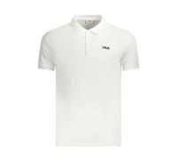 Iconic Embroidered Polo Shirt, male, Fila, Polo Shirts, White, L, Tops L