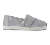 Iconic Espadrilles Girl Toms Classic Argenté 30