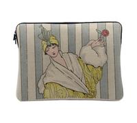 Iconic Fashion Elegant Art Deco Fashion Sleek Retro Fashion 1920-10 Inch Laptop Case Cover with French Print in France