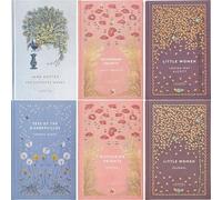 Iconic Heroines Collection: Timeless Classics by Austen, Brontë, Alcott & Hardy in a Beautiful Cranford Edition (4 Books, Hardcover) with Little Women & Wuthering Heights Journals