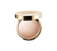 ICONIC LONDON Lit and Luminous Baked Highlighter | Powder Highlighter for a Radiant Glow, Cruelty-Free, Vegan Makeup, 0.56 oz