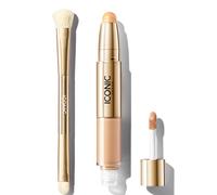 ICONIC London Radiant Concealer and Brush Bundle (Various Shades) - Warm Light