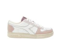 Iconic Low Top Sneaker Grey Leather - female - Diadora - Sneakers - Gray - 3 UK - Shoes 3 UK